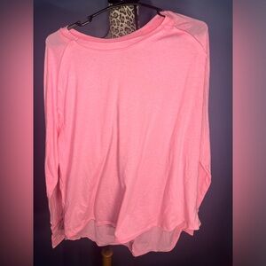 Zenana Women's Pink Long Sleeve Top